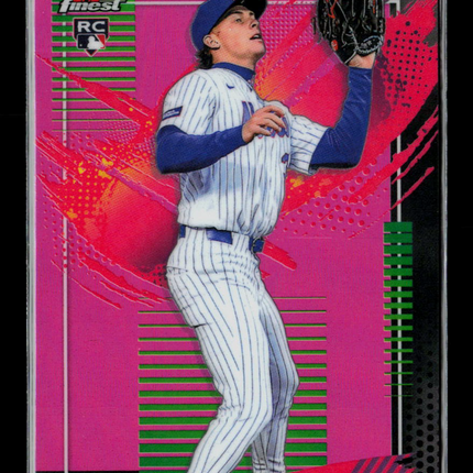 2026 Topps Finest Carson Benge #258 Pink RC /250
