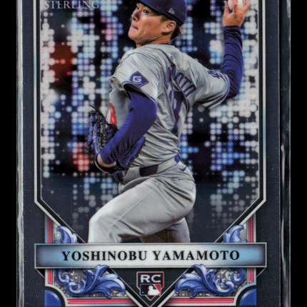 2024 Bowman Sterling Rookie Revelation Yoshinobu Yamamoto #BSR-40 RC