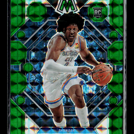 2023 Panini Mosaic Jalen Williams #217 Green RC