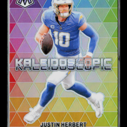 2024 Panini Mosaic Justin Herbert #11 Kaleidoscopic