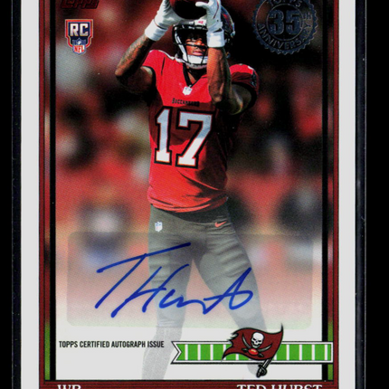 2026 Topps Flagship Football Ted Hurst #91FRA-TH Autograph RC Auto