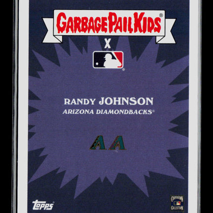 2023 Topps Garbage Pail Kids x MLB Randy Johnson 05/99 #14b Pink