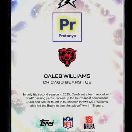 2026 Topps Resurgence Protonyx Caleb Williams #PT-19 Red /5