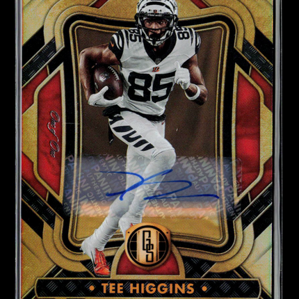 2023 Panini Gold Standard Football Tee Higgins #23 Auto Black 1/1