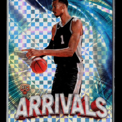 2024 Topps Finest Arrivals Victor Wembanyama #A-6 RC Xfractor