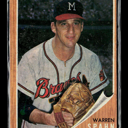 1962 Topps Warren Spahn #100