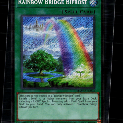 Yu-Gi-Oh! TCG Magnificent Mavens Rainbow Bridge Bifrost 1st Edition MAMO-EN023