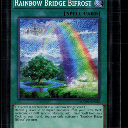 Yu-Gi-Oh! TCG Magnificent Mavens Rainbow Bridge Bifrost 1st Edition MAMO-EN023