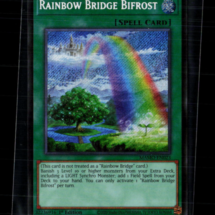 Yu-Gi-Oh! TCG Magnificent Mavens Rainbow Bridge Bifrost 1st Edition MAMO-EN023