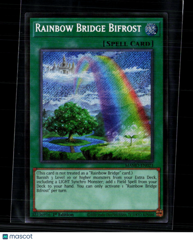 Yu-Gi-Oh! TCG Magnificent Mavens Rainbow Bridge Bifrost 1st Edition MAMO-EN023