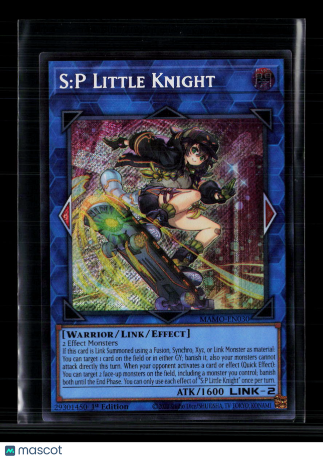 Yu-Gi-Oh! S:P Little Knight (Secret Rare) - Magnificent Monsters MAMO-EN030