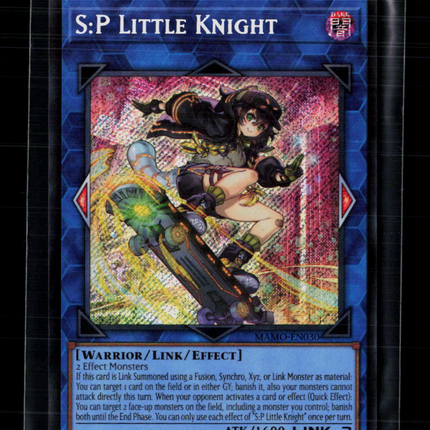 Yu-Gi-Oh! S:P Little Knight (Secret Rare) - Magnificent Monsters MAMO-EN030