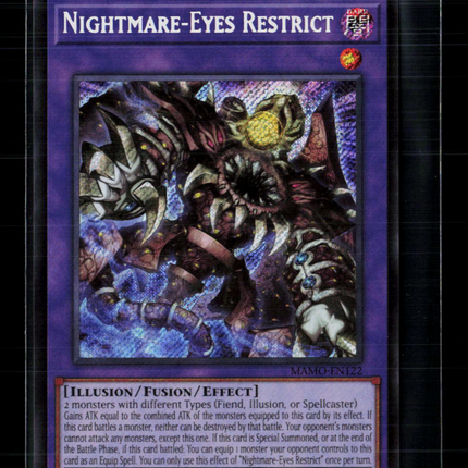 Yu-Gi-Oh! Nightmare-Eyes Restrict - Magnificent Monsters MAMO-EN122