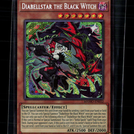 Yu-Gi-Oh! Diabellstar the Black Witch (SR) - Magnificent Monsters MAMO-EN032