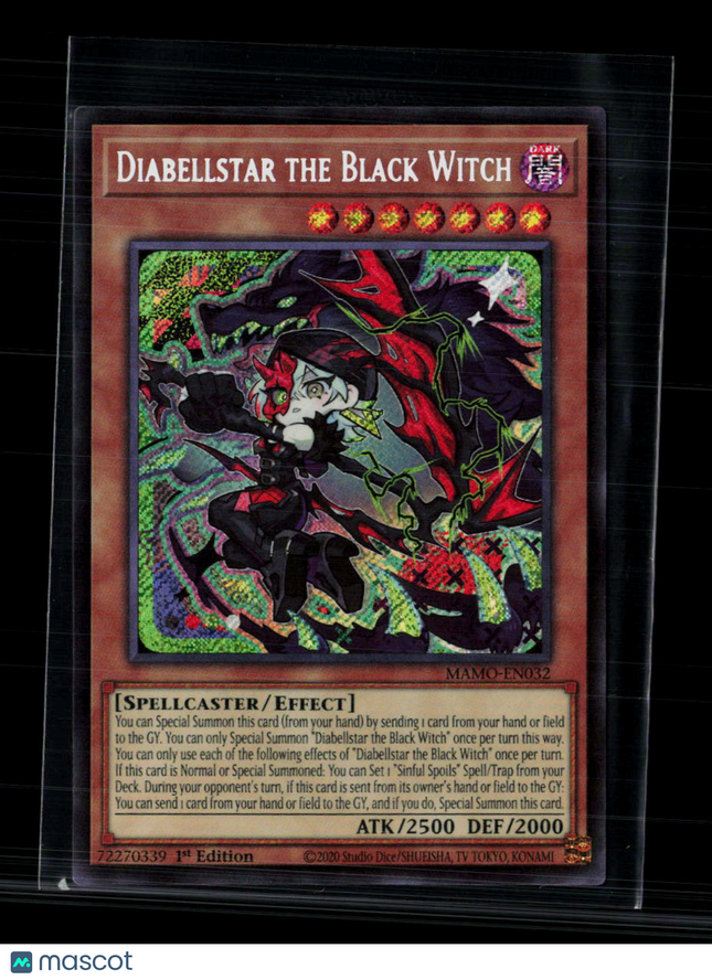 Yu-Gi-Oh! Diabellstar the Black Witch (SR) - Magnificent Monsters MAMO-EN032