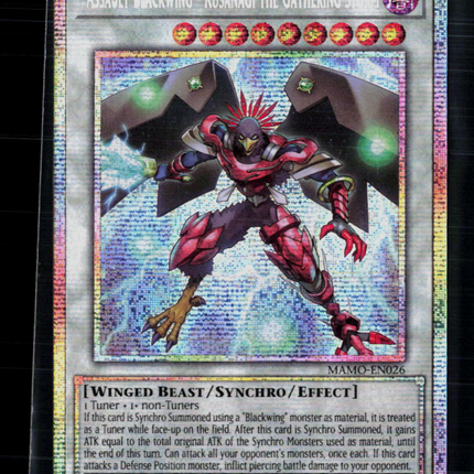 Yu-Gi-Oh! Assault Blackwing Kusanagi the Gathering Storm (Starlight) MAMO-EN026