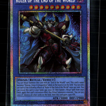 Yu-Gi-Oh! Ruler of the End of the World (Starlight Rare) - MAMO-EN121