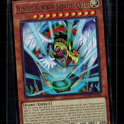 Yu-Gi-Oh! Winged Kuriboh Sabatiel LV10 - MAMO-EN006