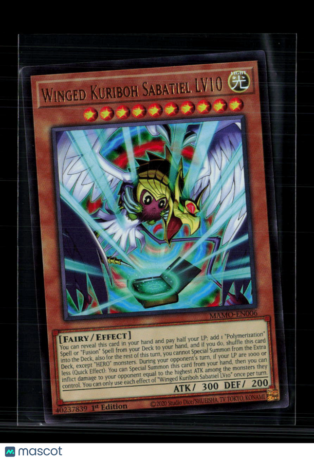 Yu-Gi-Oh! Winged Kuriboh Sabatiel LV10 - MAMO-EN006