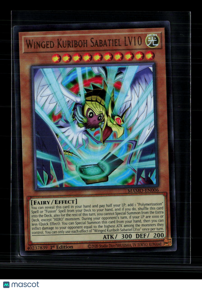 Yu-Gi-Oh! Winged Kuriboh Sabatiel LV10 - MAMO-EN006