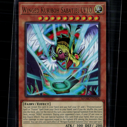 Yu-Gi-Oh! Winged Kuriboh Sabatiel LV10 - MAMO-EN006