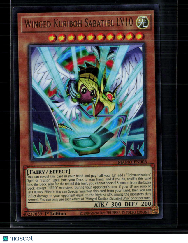 Yu-Gi-Oh! Winged Kuriboh Sabatiel LV10 - MAMO-EN006