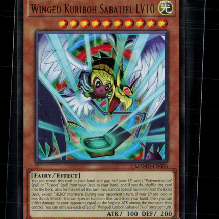 Yu-Gi-Oh! Winged Kuriboh Sabatiel LV10 - MAMO-EN006