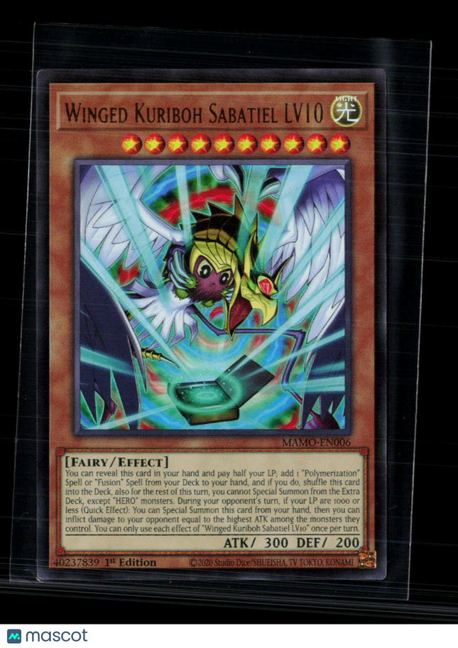 Yu-Gi-Oh! Winged Kuriboh Sabatiel LV10 - MAMO-EN006