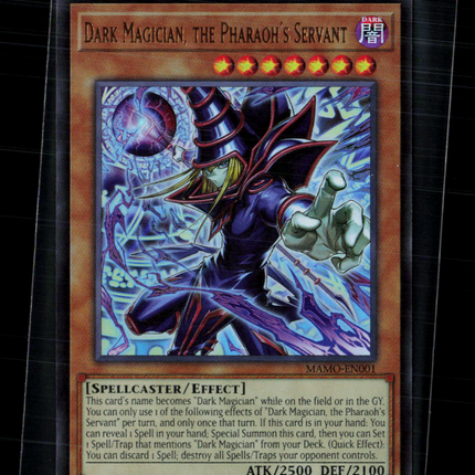Yu-Gi-Oh! Dark Magician, the Pharaoh's Servant - MAMO-En001