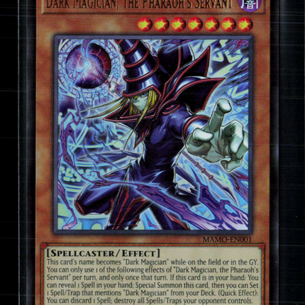 Yu-Gi-Oh! Dark Magician, the Pharaoh's Servant - MAMO-En001