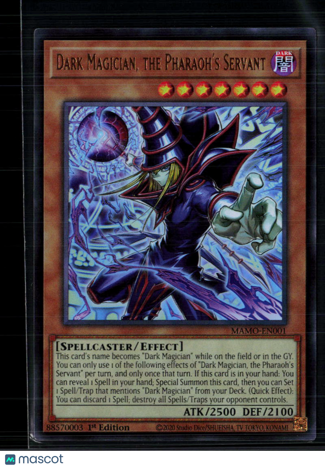 Yu-Gi-Oh! Dark Magician, the Pharaoh's Servant - MAMO-En001