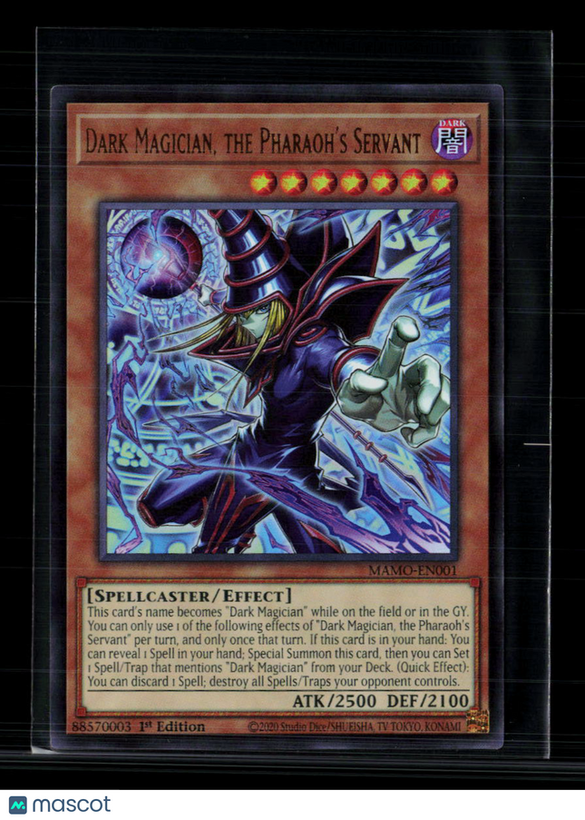 Yu-Gi-Oh! Dark Magician, the Pharaoh's Servant - MAMO-En001