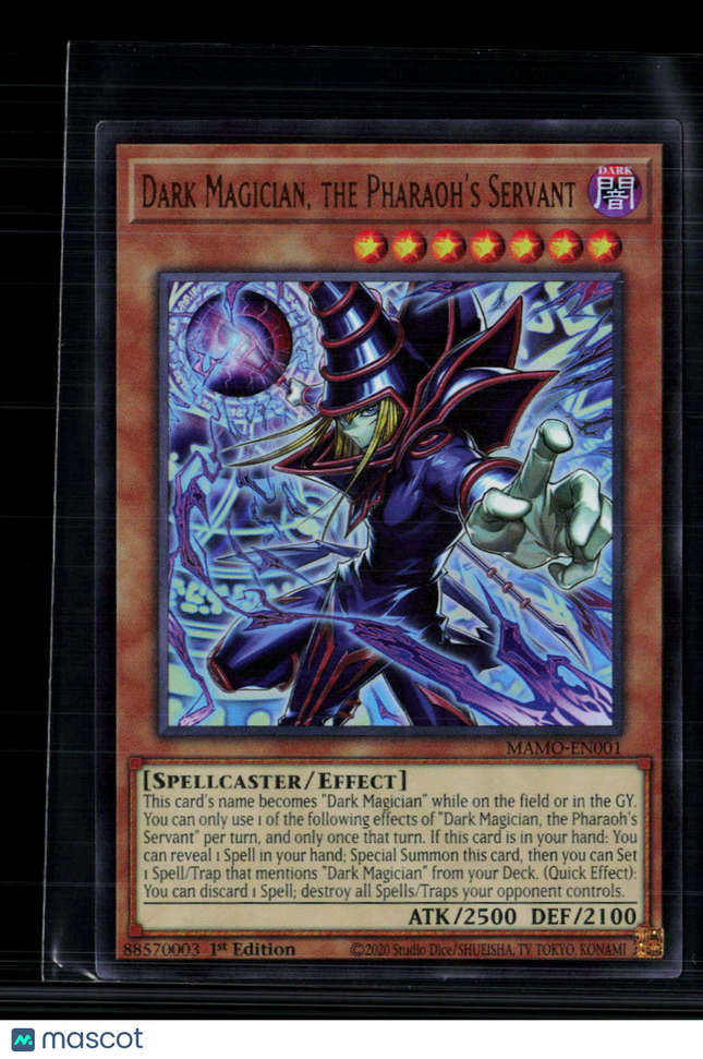 Yu-Gi-Oh! Dark Magician, the Pharaoh's Servant - MAMO-En001