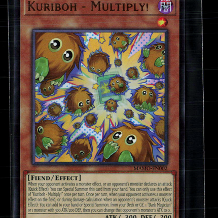 Yu-Gi-Oh! Kuriboh - Multiply! - Magnificent Monsters MAMO-EN002