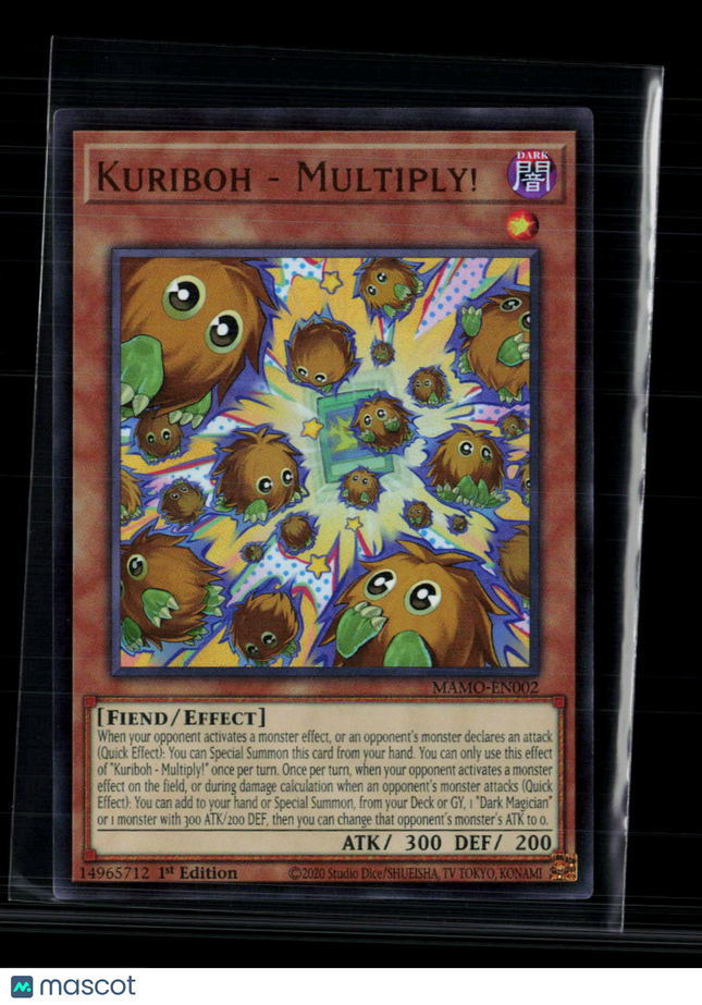 Yu-Gi-Oh! Kuriboh - Multiply! - Magnificent Monsters MAMO-EN002