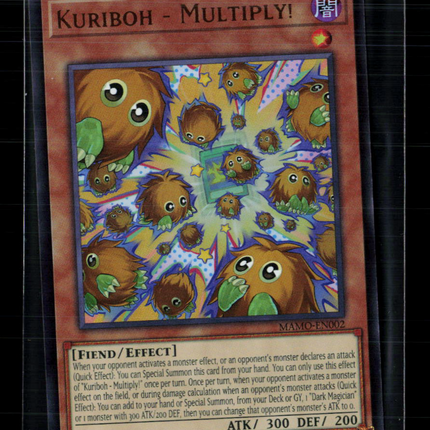 Yu-Gi-Oh! Kuriboh - Multiply! - Magnificent Monsters MAMO-EN002