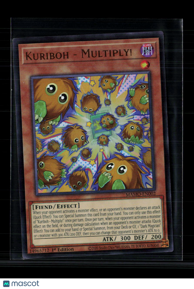 Yu-Gi-Oh! Kuriboh - Multiply! - Magnificent Monsters MAMO-EN002