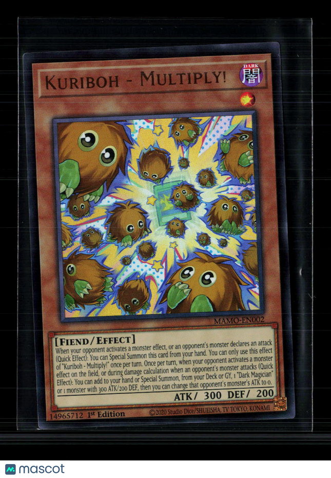 Yu-Gi-Oh! Kuriboh - Multiply! - Magnificent Monsters MAMO-EN002