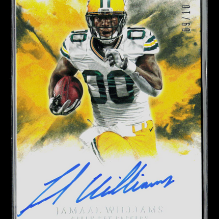 2017 Panini Origins Jamaal Williams #RA-JA 09/10 Auto