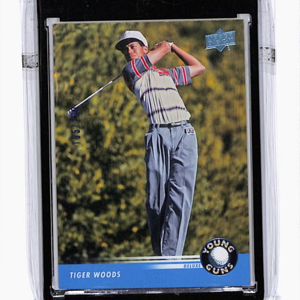 2026 Upper Deck Golf Tiger Woods #131 Deluxe Young Guns /250