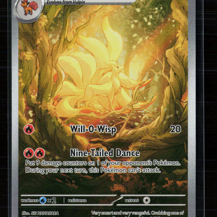 Pokemon 2023 Obsidian Flames Ninetales #199/197