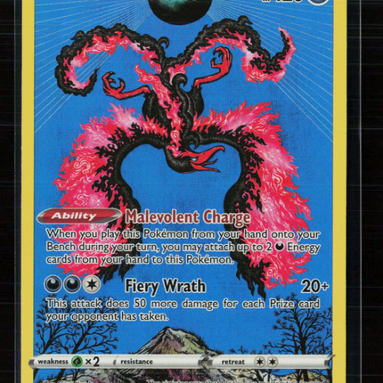 Pokemon 2023 Crown Zenith Galarian Moltres FA #SWSH284