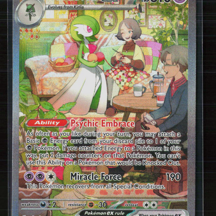Pokemon 2023 Scarlet & Violet Gardevoir EX FA SAR #245/198