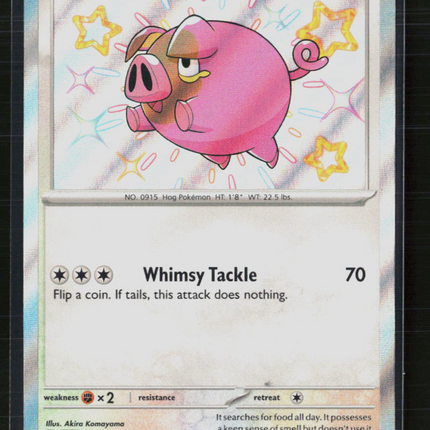 Pokemon 2024 Paldean Fates Lechonk #207/91