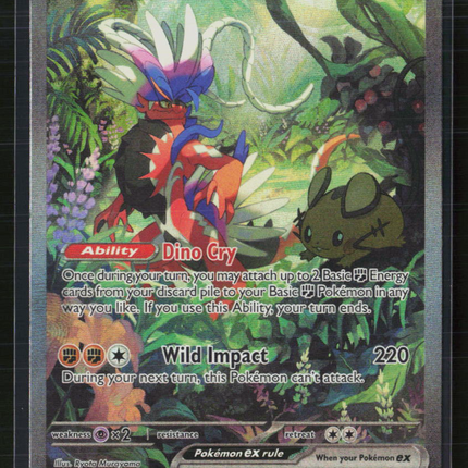 Pokemon 2023 Scarlet & Violet Koraidon EX SAR #247/198