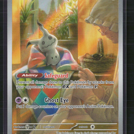Pokemon Scarlet & Violet Mimikyu FA #SVP EN 075