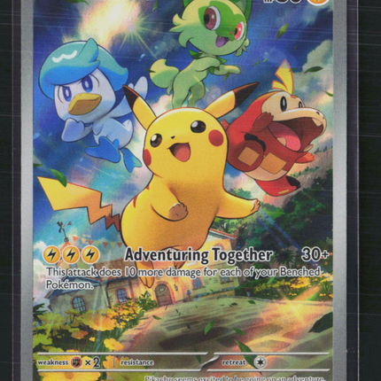 Pokemon Scarlet & Violet Pikachu FA #SVP EN 027