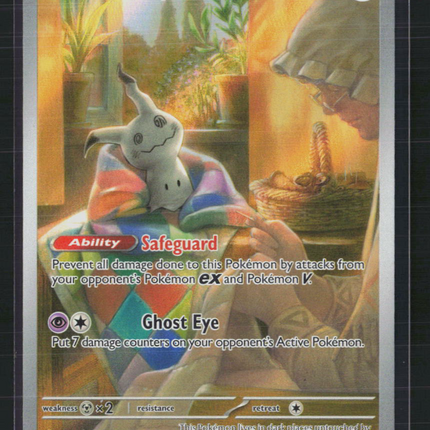 Pokemon Scarlet & Violet Mimikyu FA #SVP EN 075