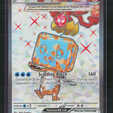 Pokemon 2023 Obsidian Flames Eiscue EX FA #210/197