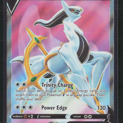 Pokemon 2022 Brilliant Stars Arceus V FA #165/172